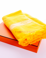 Hermes Yachting Beach Towel in Yellow