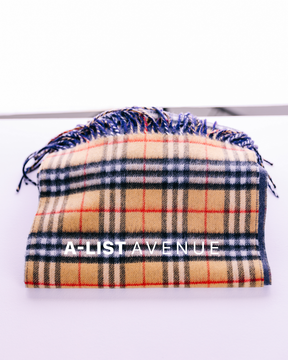 Burberry Plaid Tartan Check Scarf