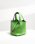 Hermes Picotin 18 Bambou PHW
