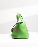 Hermes Picotin 18 Bambou PHW