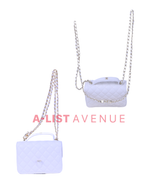 VVIP Chanel 3in1 Square Bag White
