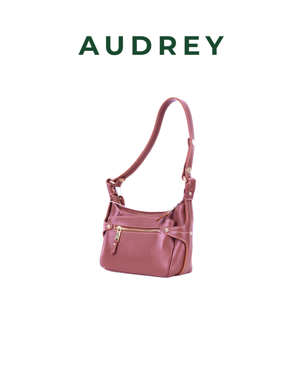 B26 AUDREY Premium Leather Kili Bag Brown