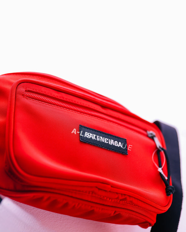Balenciaga Belt Bag in Red