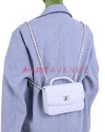 VVIP Chanel 3in1 Square Bag White