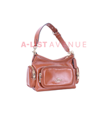 Coach Laurel Shoulder Bag 22 Cinnamon color