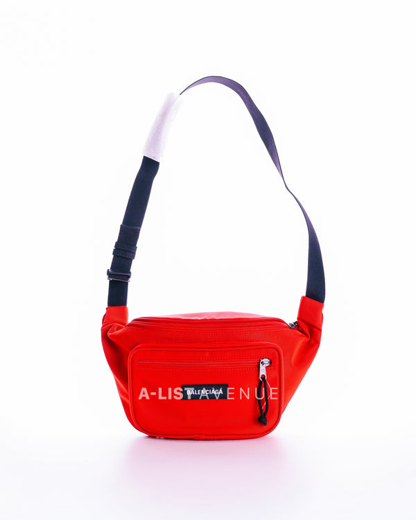 Balenciaga Belt Bag in Red
