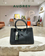 A19 AUDREY Cowhide Hand Bag in Black