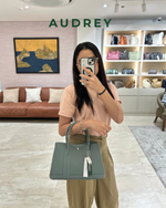 A19 AUDREY Cowhide Hand Bag in Gray