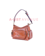 Coach Laurel Shoulder Bag 22 Cinnamon color
