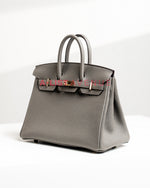 HERMES BIRKIN 25 GRIS MEYER
