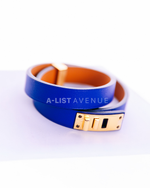 Hermès Mini Dog Double Tour bracelet