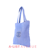 B1T1 Chanel Denim Tote Bag With Denim Pouch