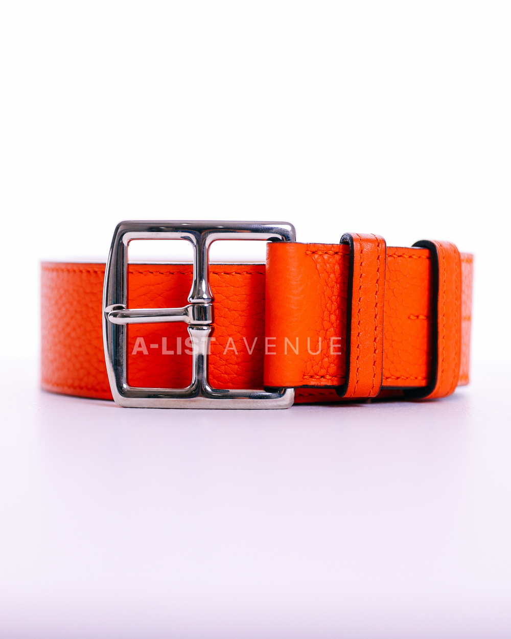 Hermes Belt Orange