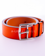 Hermes Belt Orange