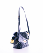 Chanel Lunch Bag Purse With Stap