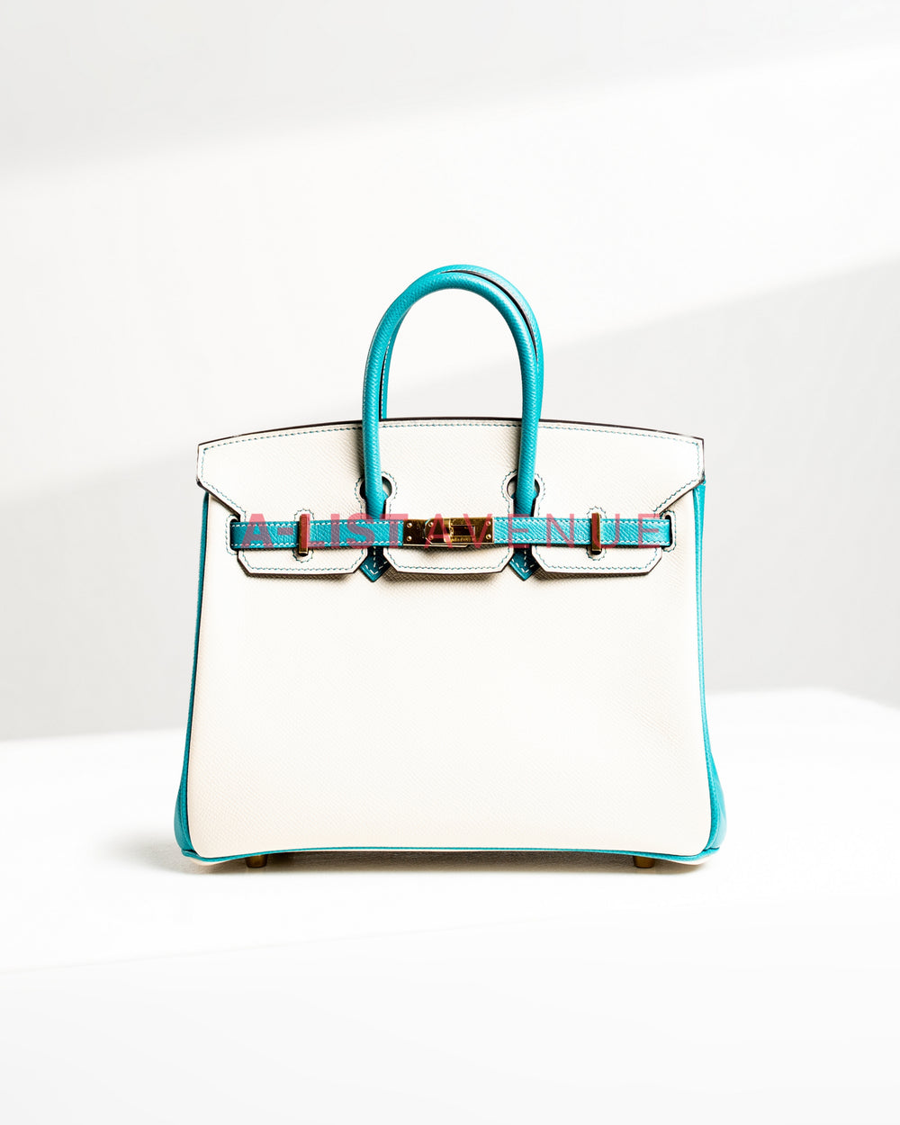Hermes Special Order Birkin 25 Two Tone GHW