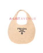 Prada Rattan Bag With Free Compact Mirror
