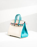 Hermes Special Order Birkin 25 Two Tone GHW