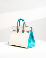 Hermes Special Order Birkin 25 Two Tone GHW