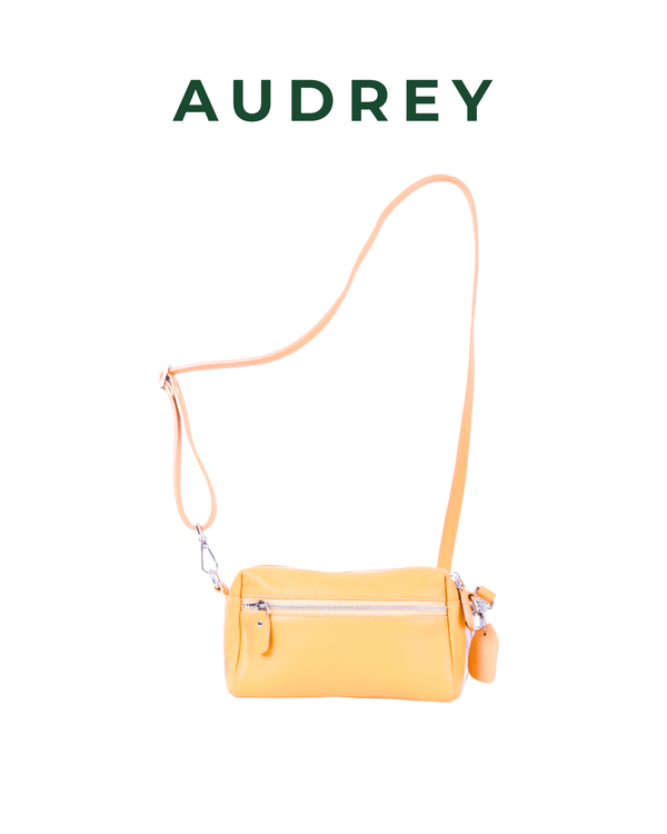B29 AUDREY Premium Leather Sling Bag Yellow