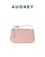 F16 AUDREY Lambskin Hand/Sling Bag in Beige