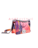Chanel Flower Power Boy Mini Bag in Multi-Color