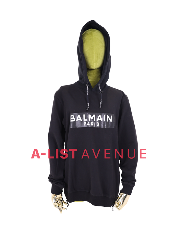 Balmain Hoodie Black # 612
