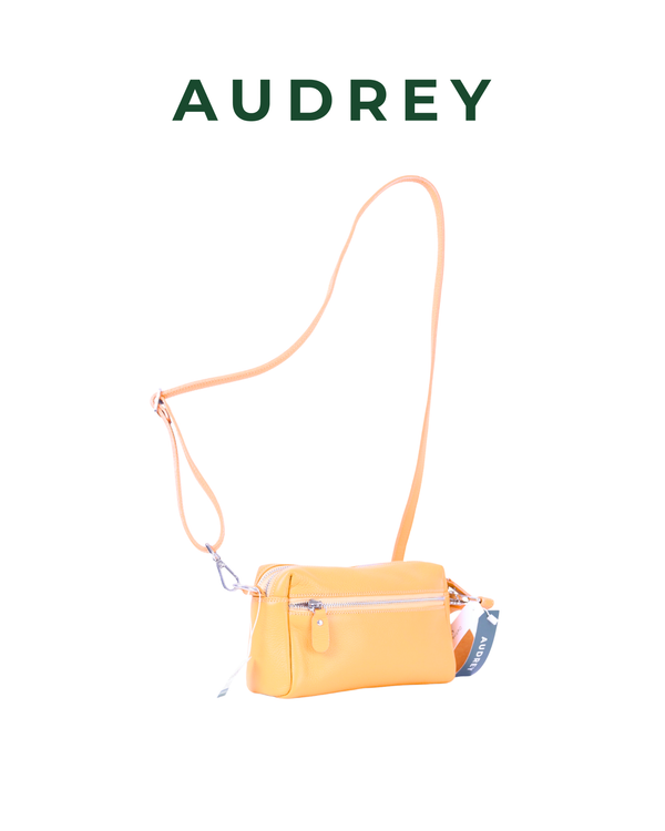 B29 AUDREY Premium Leather Sling Bag Yellow