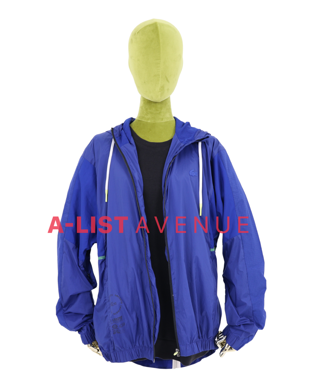 Lacoste Packable Windbreaker Blue