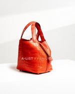 Hermes Picotin Lock 18 Orange Alligator PHW