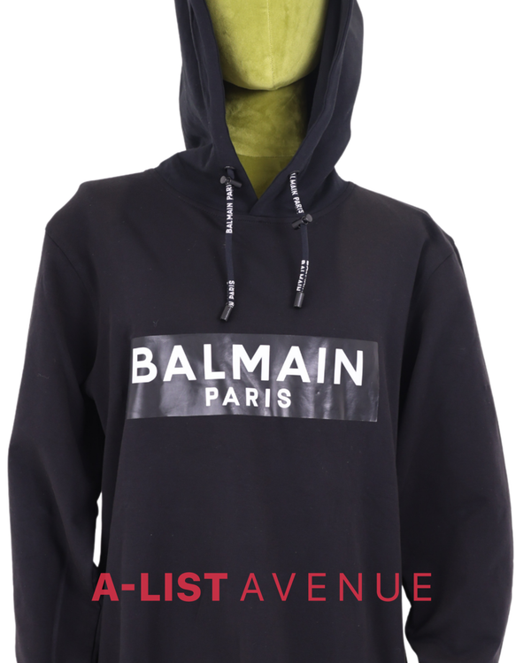 Balmain Hoodie Black # 612