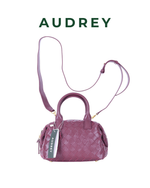 S11 AUDREY Lambskin Mini Speedy Bag in Maroon
