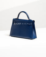 Hermes Mini Kelly II 20 Bleu de Prusse PHW