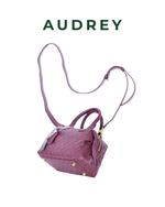 S11 AUDREY Lambskin Mini Speedy Bag in Maroon