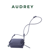 B2 AUDREY Lambskin Mini Sling Bag Black