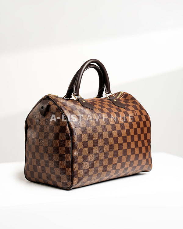 LV Speedy 30 Damier Ebene Canvas