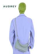 C16 AUDREY Lambskin Kili Bag in Green