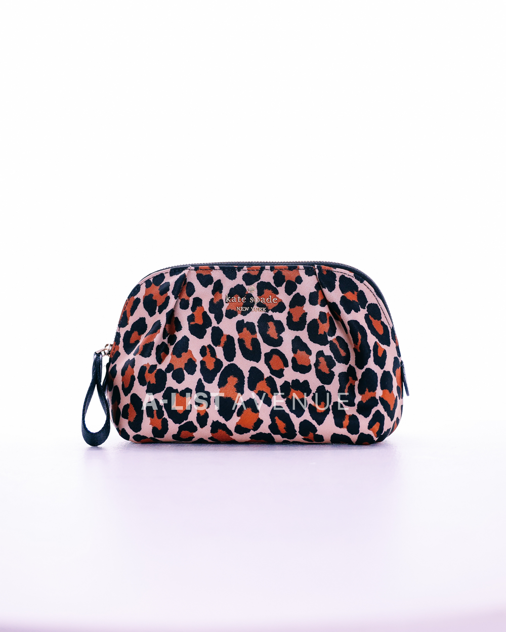 Kate Spade Chelsea Spotted Leopard Cosmetic Bag