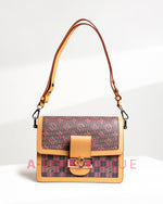 LV Dauphine Damier Monogram LV Pop Canvas MM