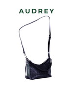 C16 AUDREY Lambskin Kili Bag in Black