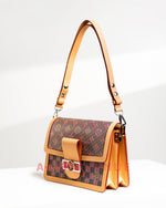 LV Dauphine Damier Monogram LV Pop Canvas MM
