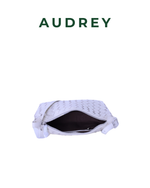 E12 AUDREY Lambskin Sling Bag in White
