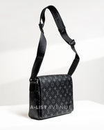 LV District PM Messenger Bag Monogram Eclipse Canvas