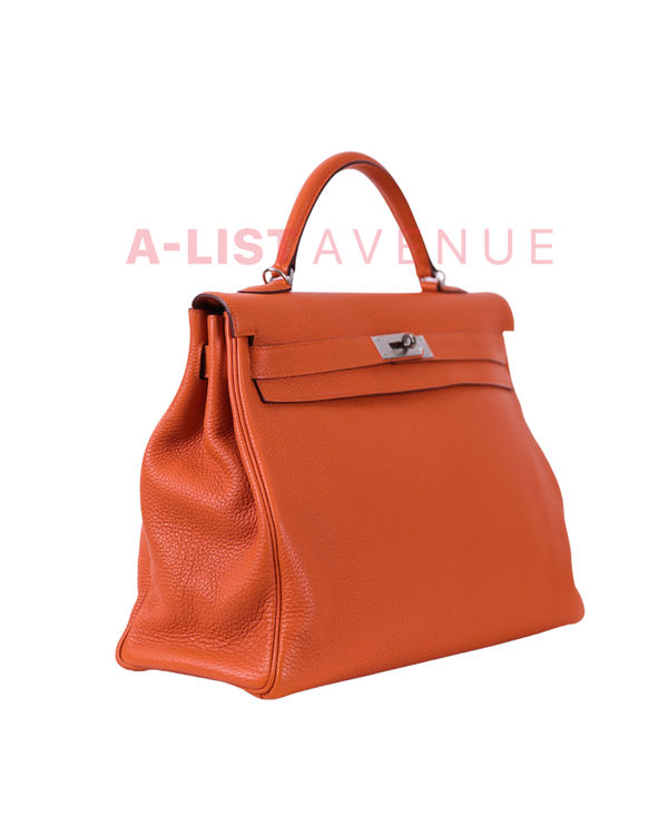 Hermes Kelly Retourne 40 Bag PHW