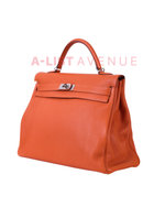 Hermes Kelly Retourne 40 Bag PHW