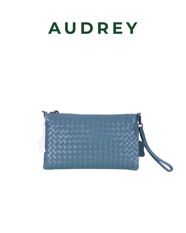 E10 AUDREY Lambskin Sling Bag Green