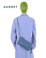 E10 AUDREY Lambskin Sling Bag Green
