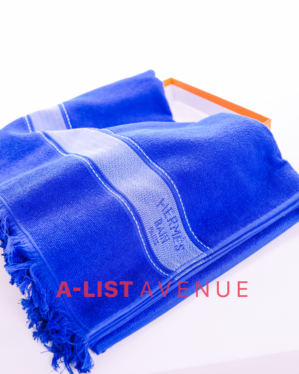 Hermes Yachting Beach Towel in Blue