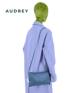 E10 AUDREY Lambskin Sling Bag Green