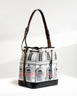 LV x Fornasetti Monogram Architettura Noé MM Bucket Bag (Collectors Item)